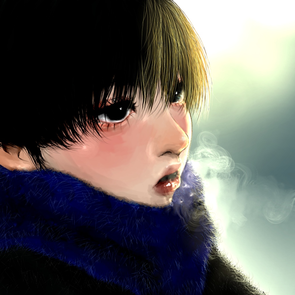 【数量限定】「君を想えば。」オリジナルイラスト(額装済)