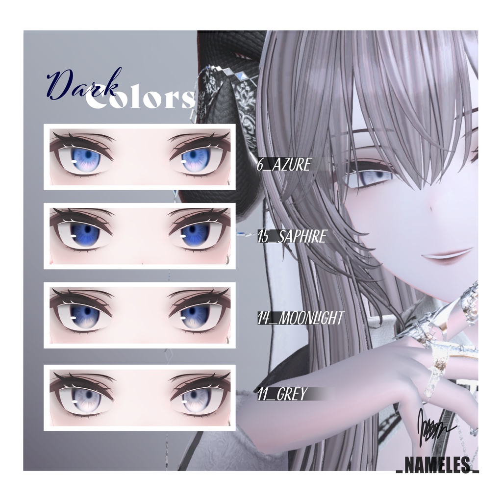 【Kirise対応】Illustive Eye & Lip Texture