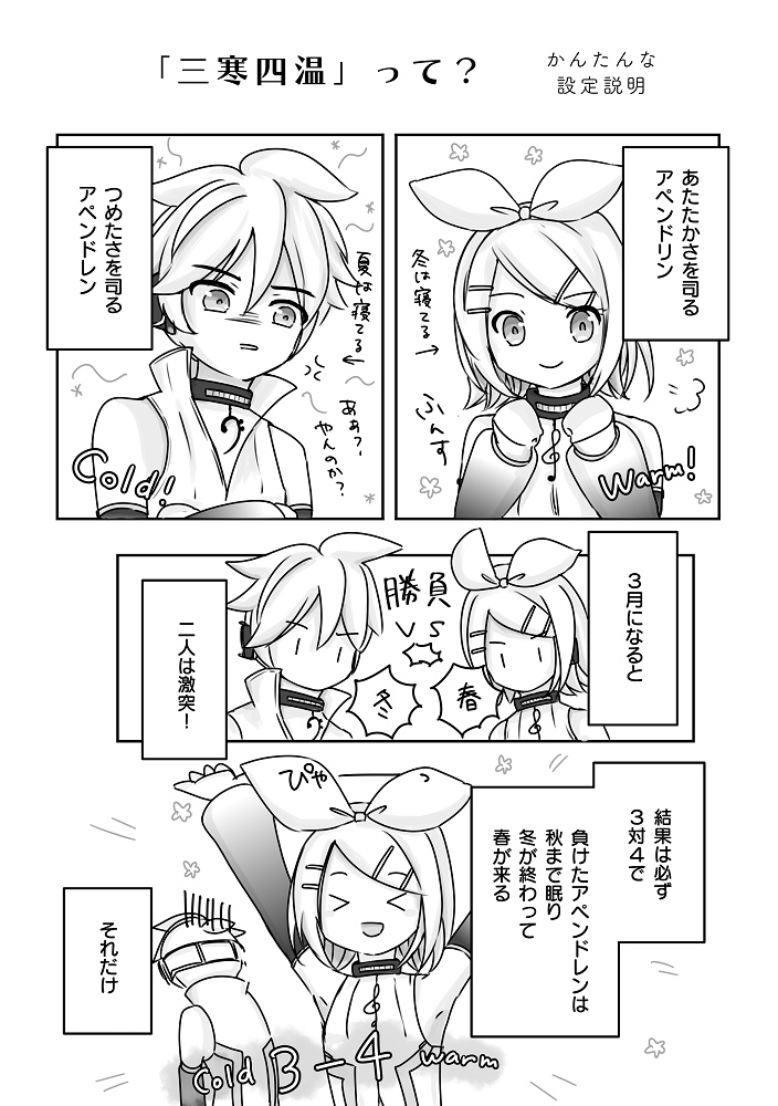 三寒四温 -append story-
