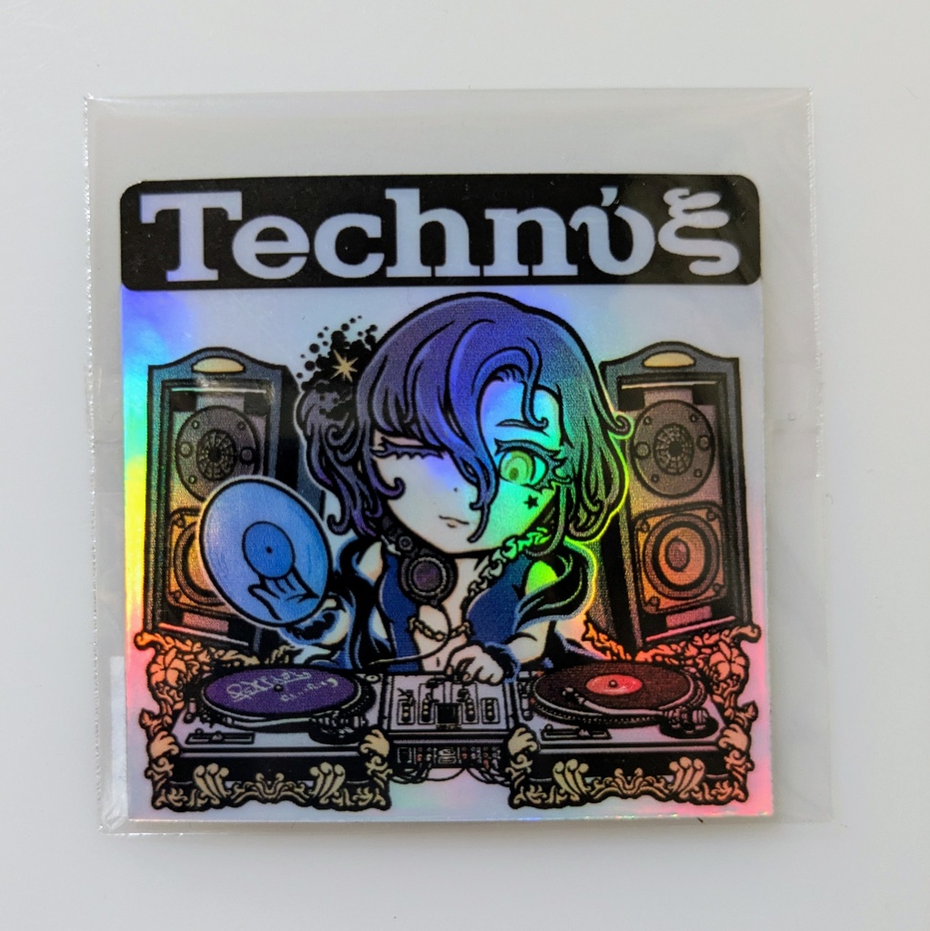 48mmシール「Technύξ」(テクニュクス)