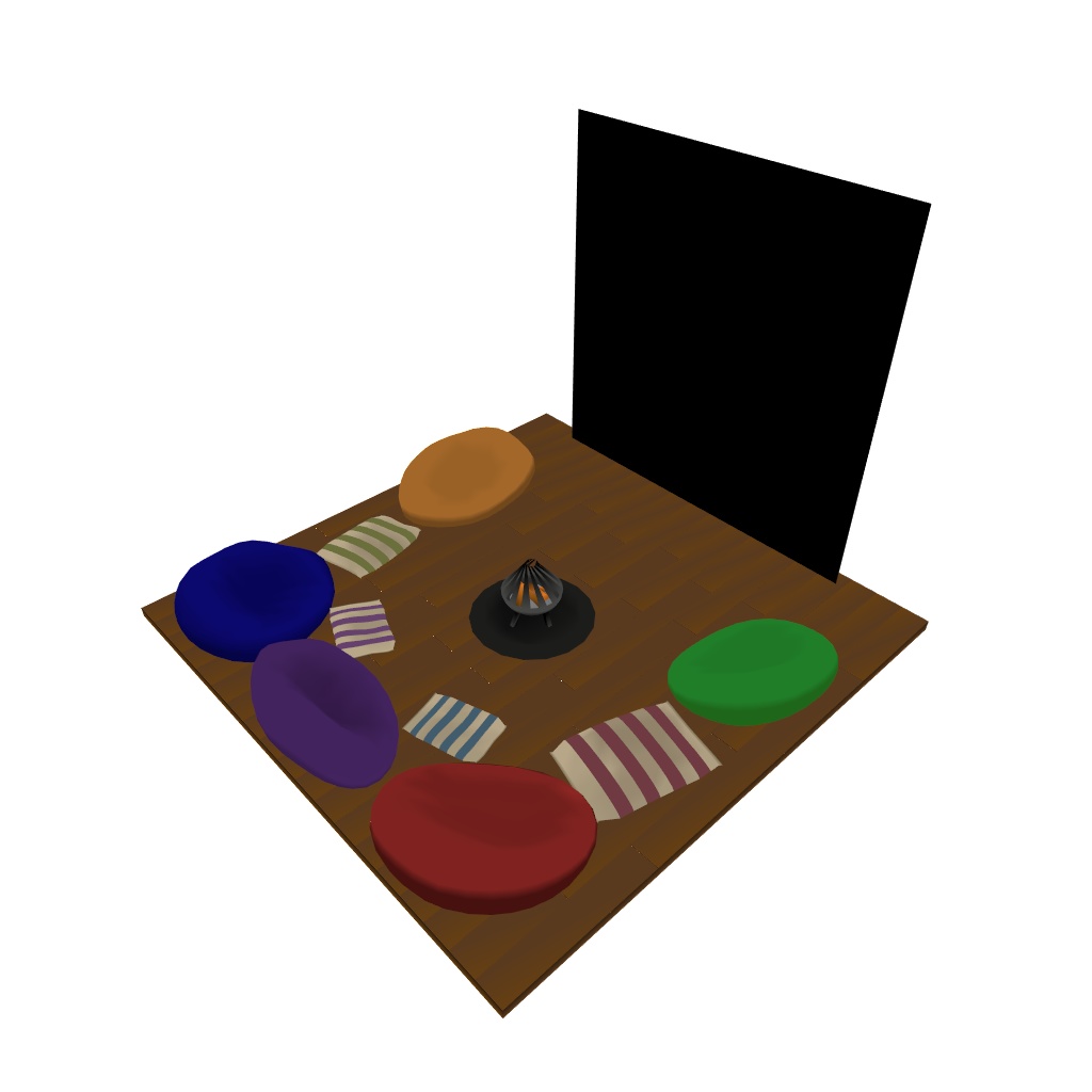 Portable Cozy Deck / どこでもコージーウッドデッキ