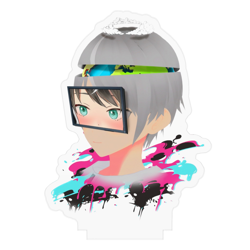 アクリルフィギュア(コラージュ)