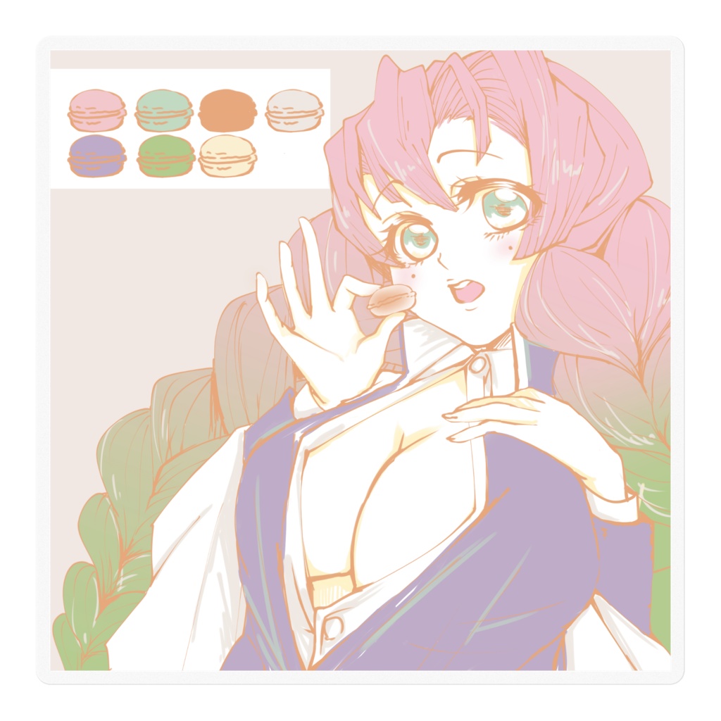 甘露寺蜜璃 ステッカー