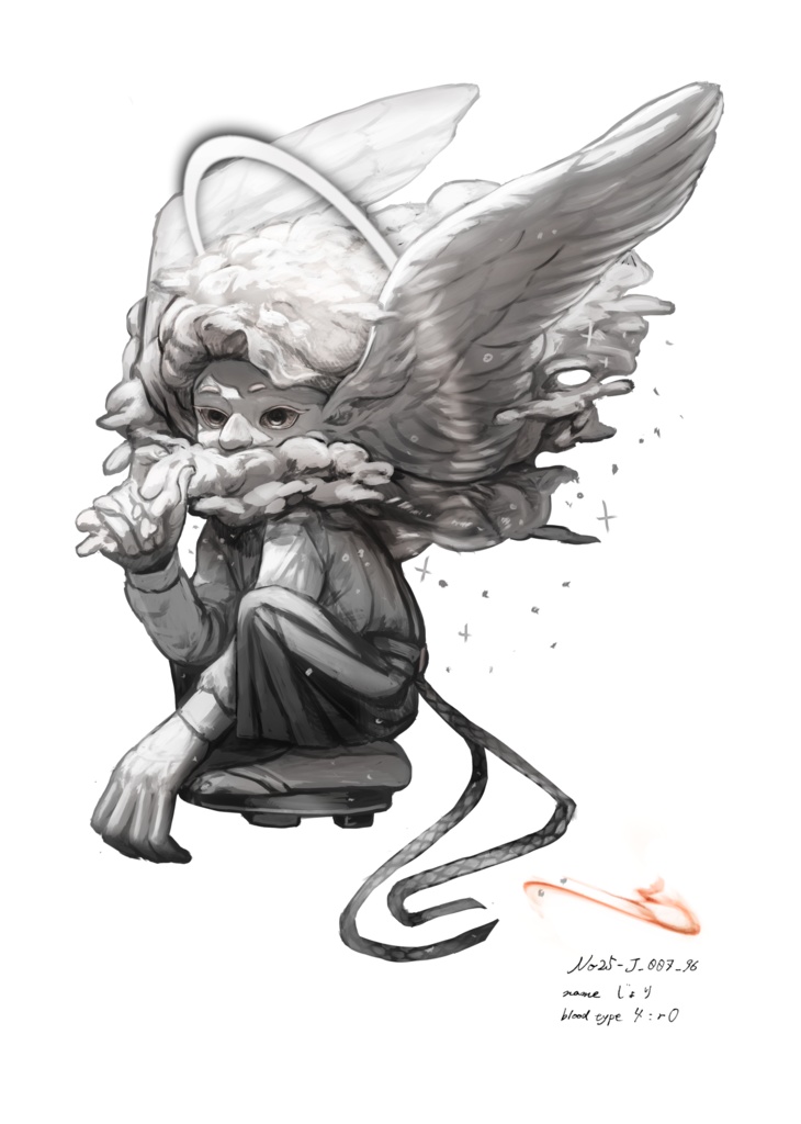 命賂国 住人ポストカード