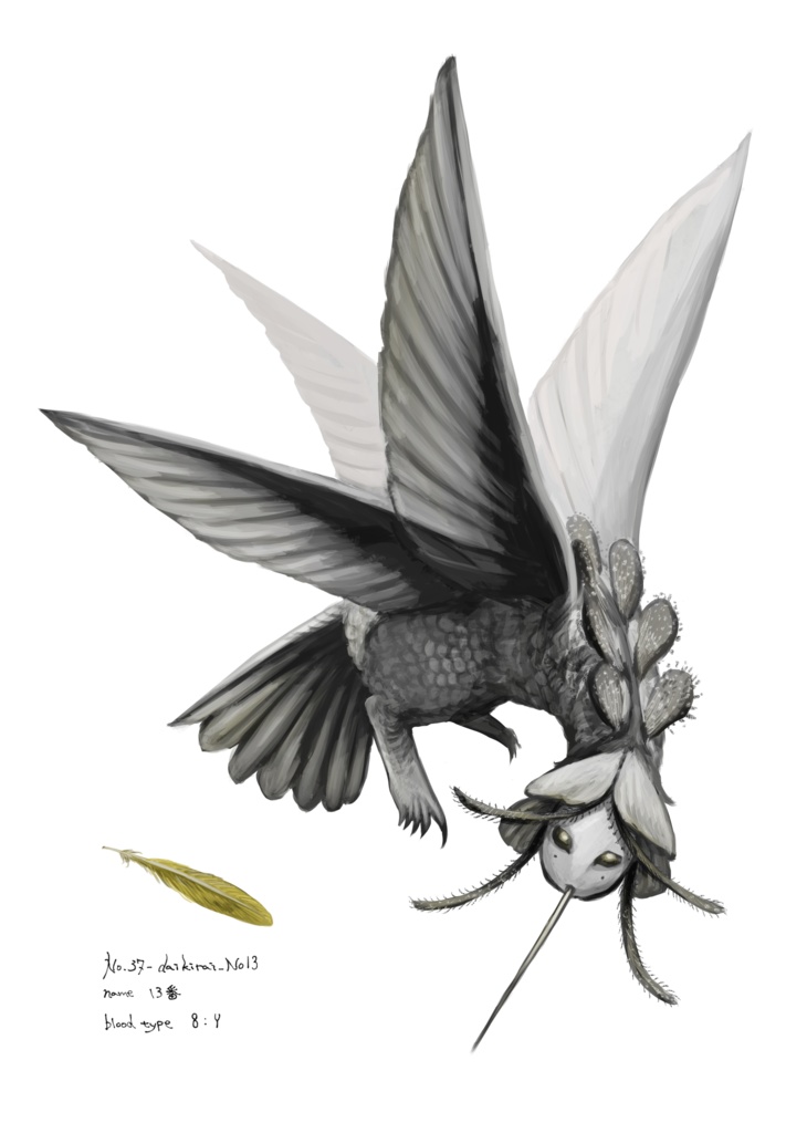 命賂国 住人ポストカード