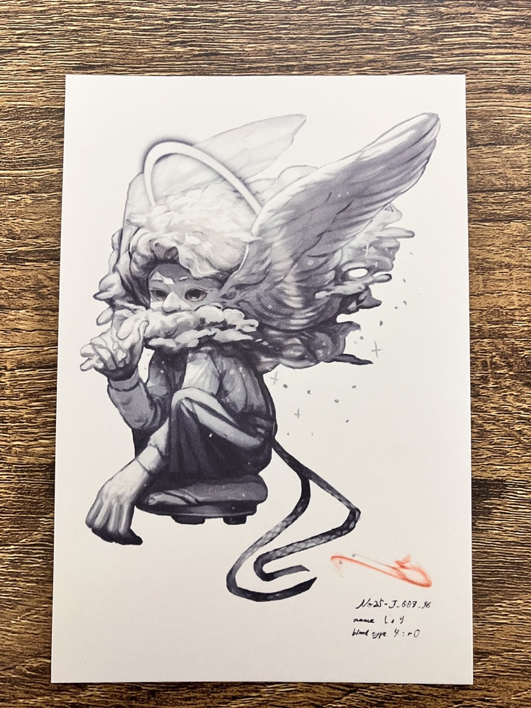 命賂国 住人ポストカード