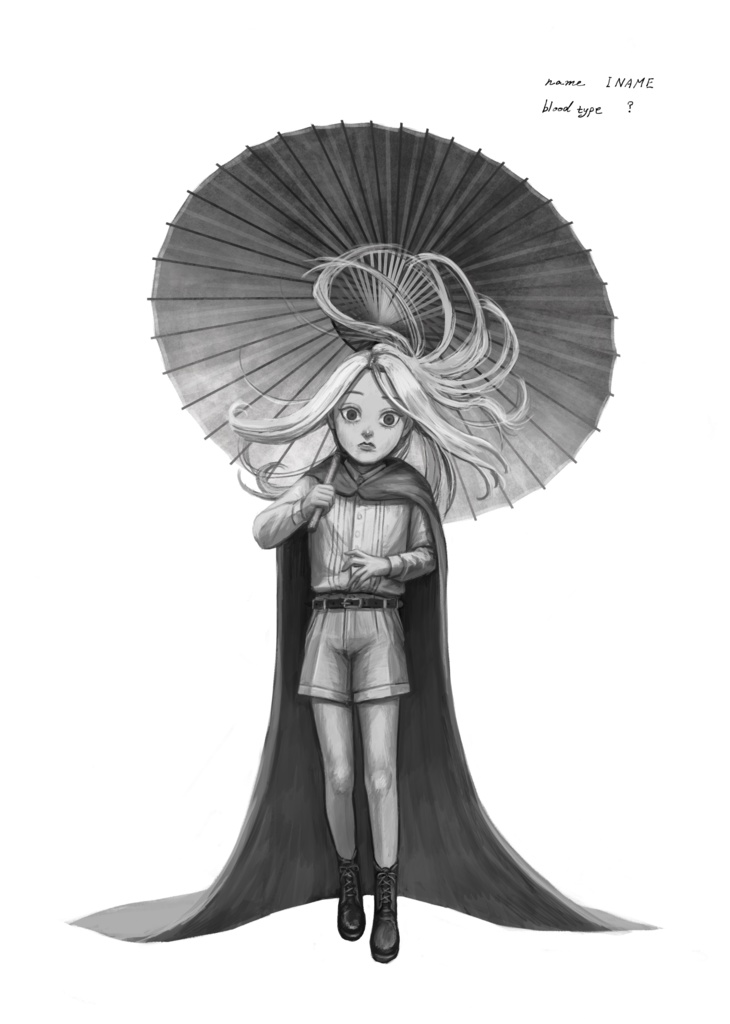 命賂国 住人ポストカード