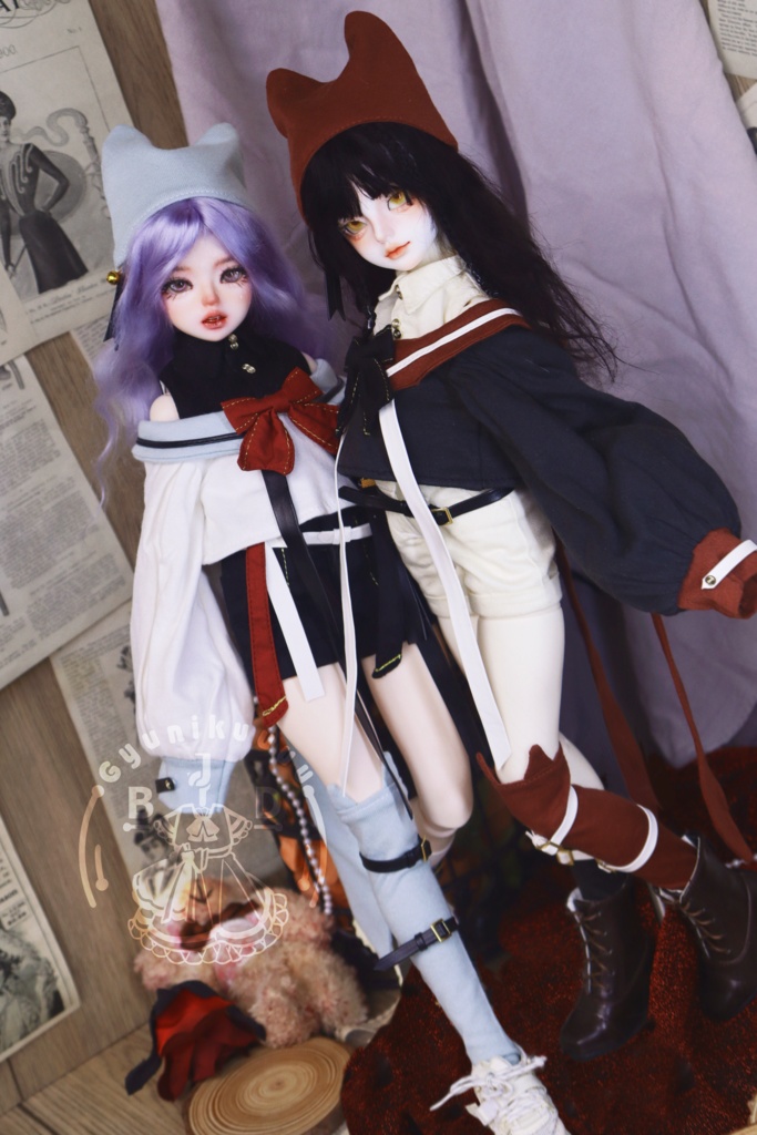 【即納 期間限定セール】ネコ爆弾(for MDD・SDM・幼SD・Kumako)ドール服