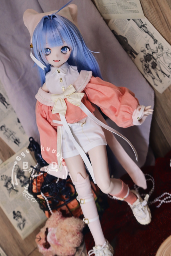 【即納 期間限定セール】ネコ爆弾(for MDD・SDM・幼SD・Kumako)ドール服