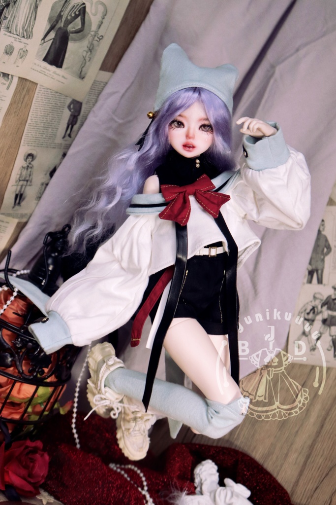 【即納 期間限定セール】ネコ爆弾(for MDD・SDM・幼SD・Kumako)ドール服