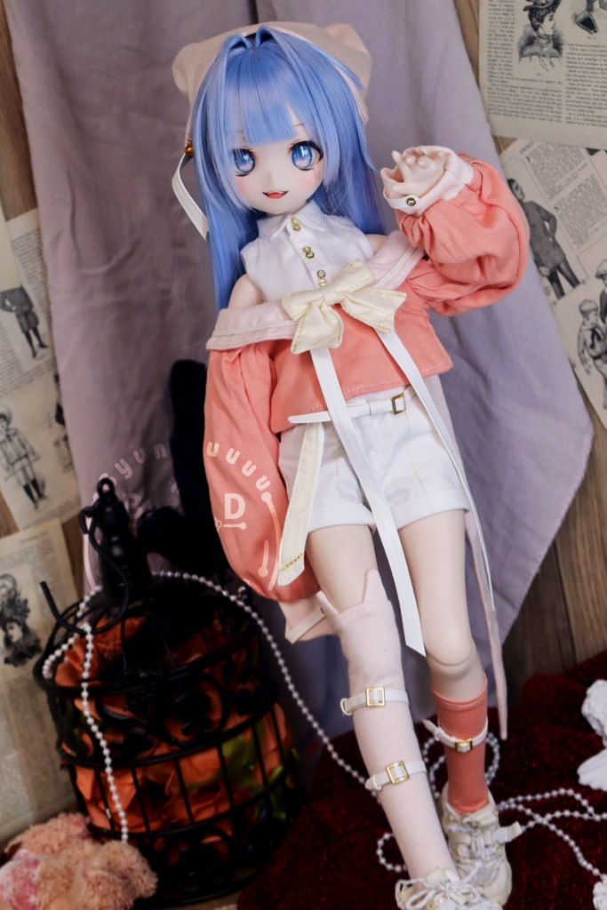 【即納 期間限定セール】ネコ爆弾(for MDD・SDM・幼SD・Kumako)ドール服