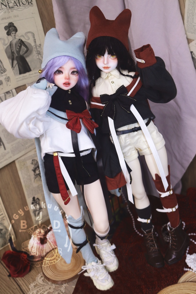 【即納 期間限定セール】ネコ爆弾(for MDD・SDM・幼SD・Kumako)ドール服