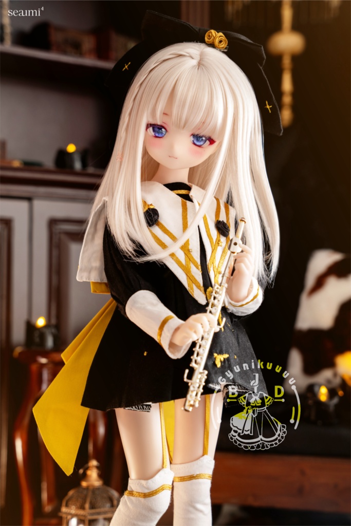 【即納 期間限定セール】Moonlit Rose(for MDD・SDM・幼SD・Kumako)ドール服 お洋服