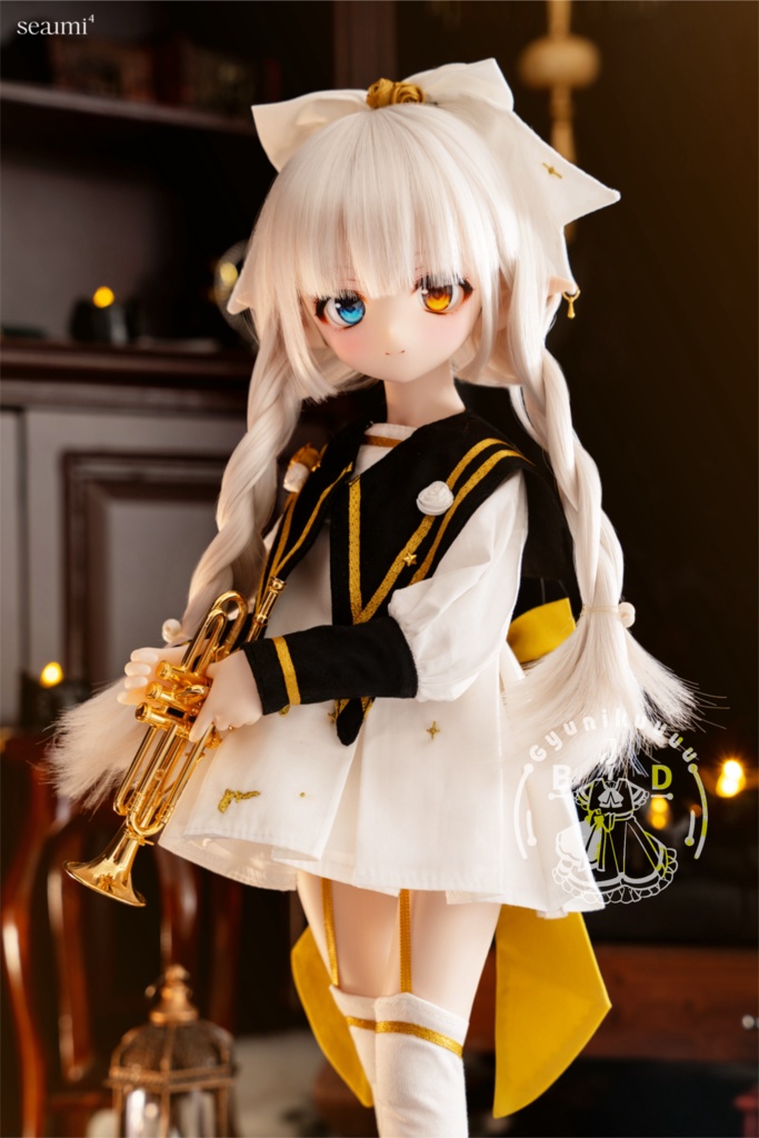 【即納 期間限定セール】Moonlit Rose(for MDD・SDM・幼SD・Kumako)ドール服 お洋服