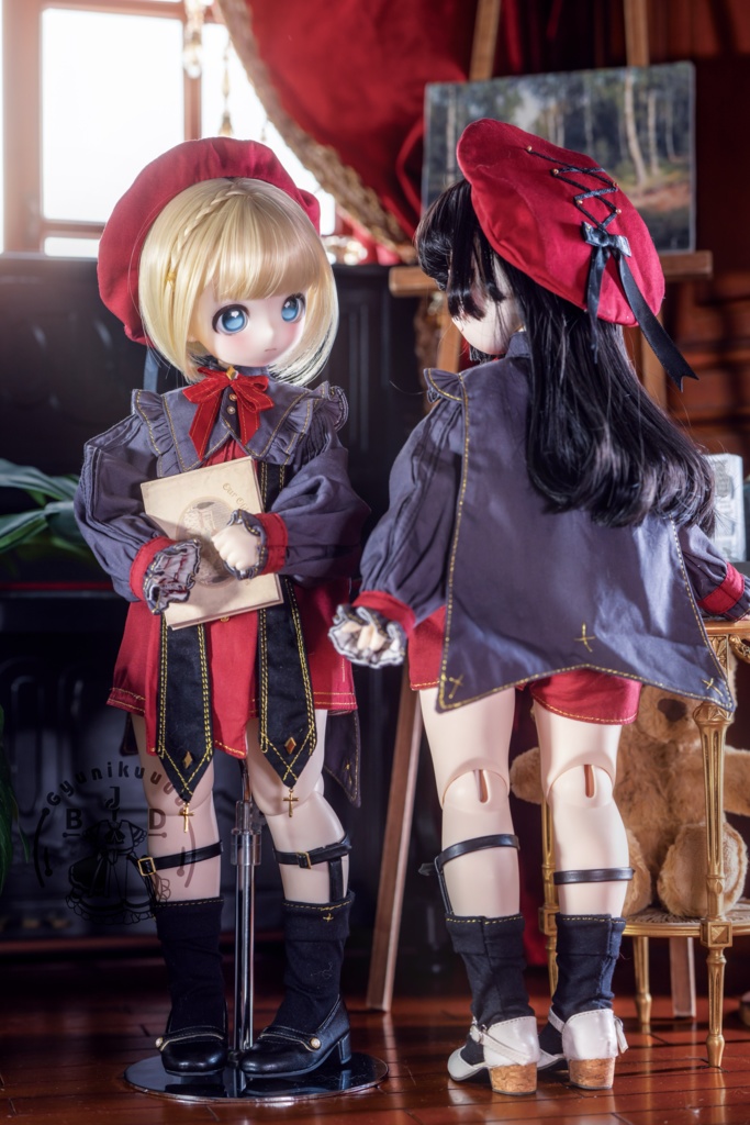 【即納 期間限定セール】ノクターン(for MDD・SDM・幼SD・Kumako)ドール服 お洋服