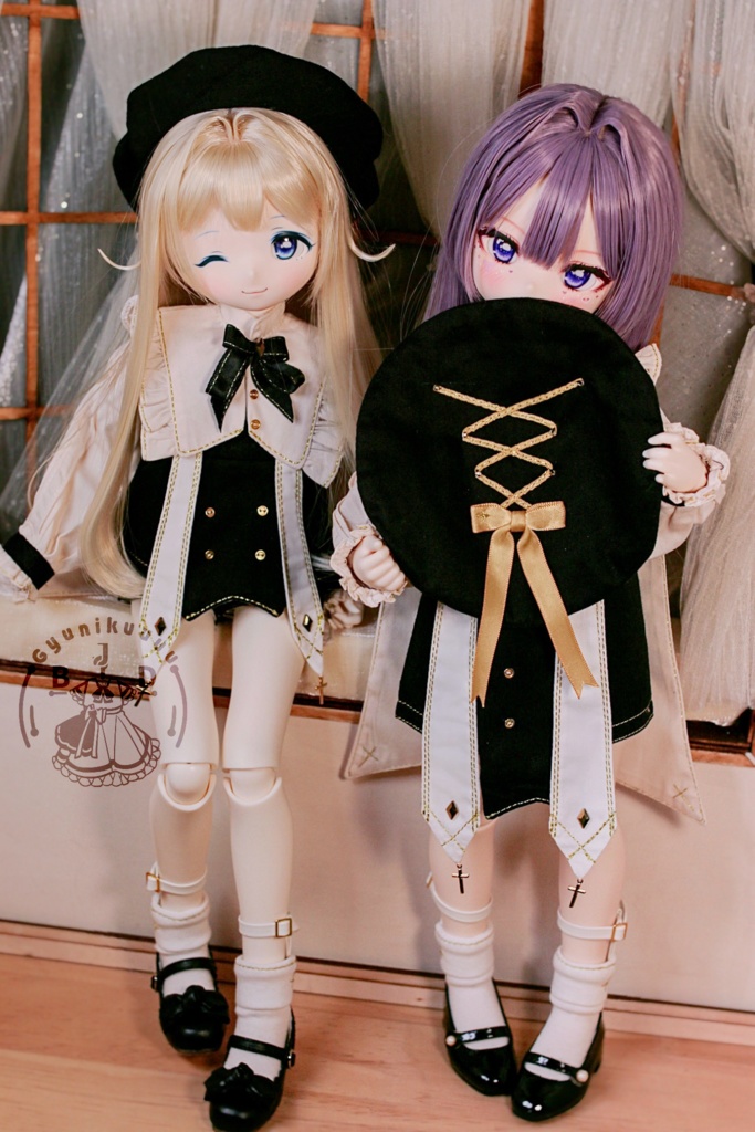 【即納 期間限定セール】ノクターン(for MDD・SDM・幼SD・Kumako)ドール服 お洋服