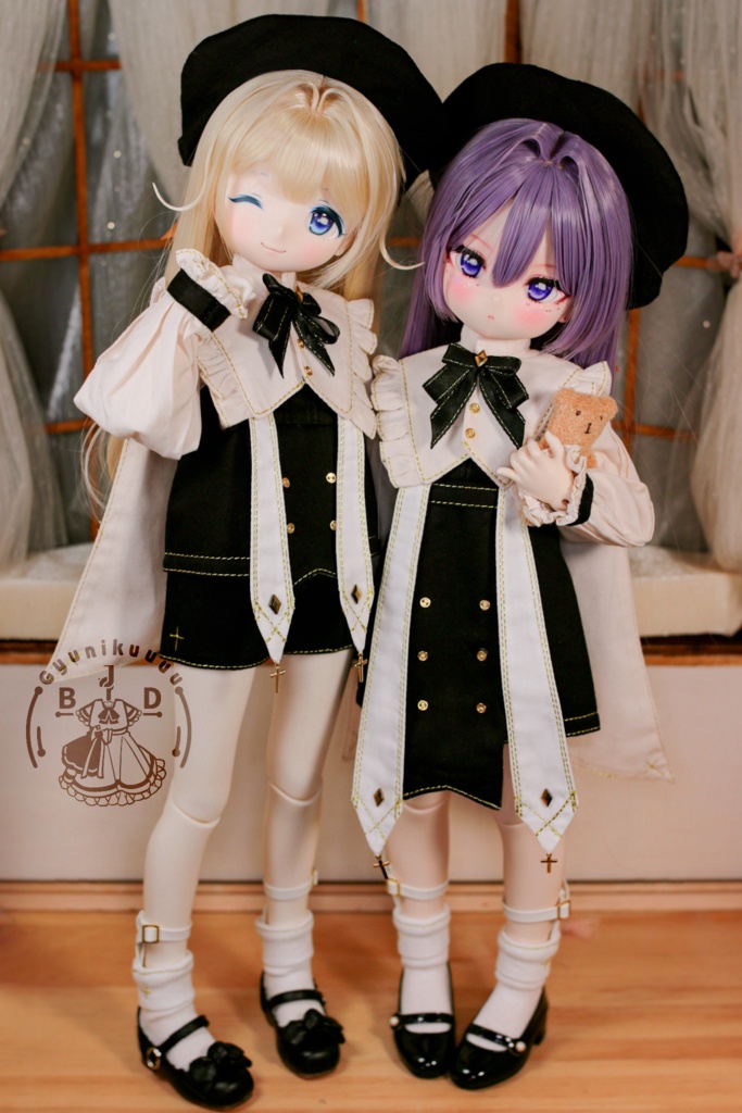 【即納 期間限定セール】ノクターン(for MDD・SDM・幼SD・Kumako)ドール服 お洋服