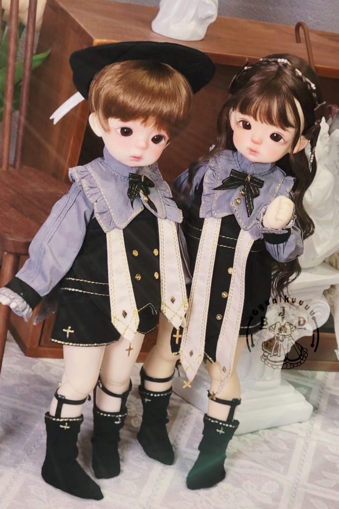 【即納 期間限定セール】ノクターン(for MDD・SDM・幼SD・Kumako)ドール服 お洋服