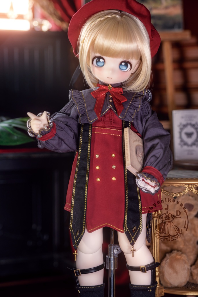 【即納 期間限定セール】ノクターン(for MDD・SDM・幼SD・Kumako)ドール服 お洋服