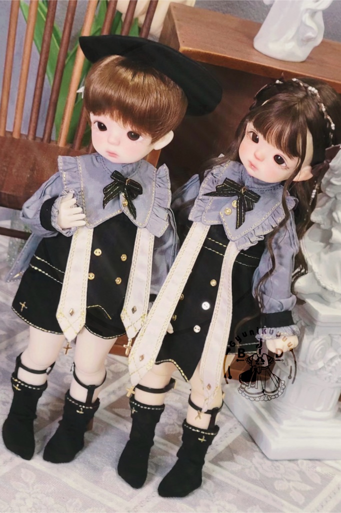 【即納 期間限定セール】ノクターン(for MDD・SDM・幼SD・Kumako)ドール服 お洋服