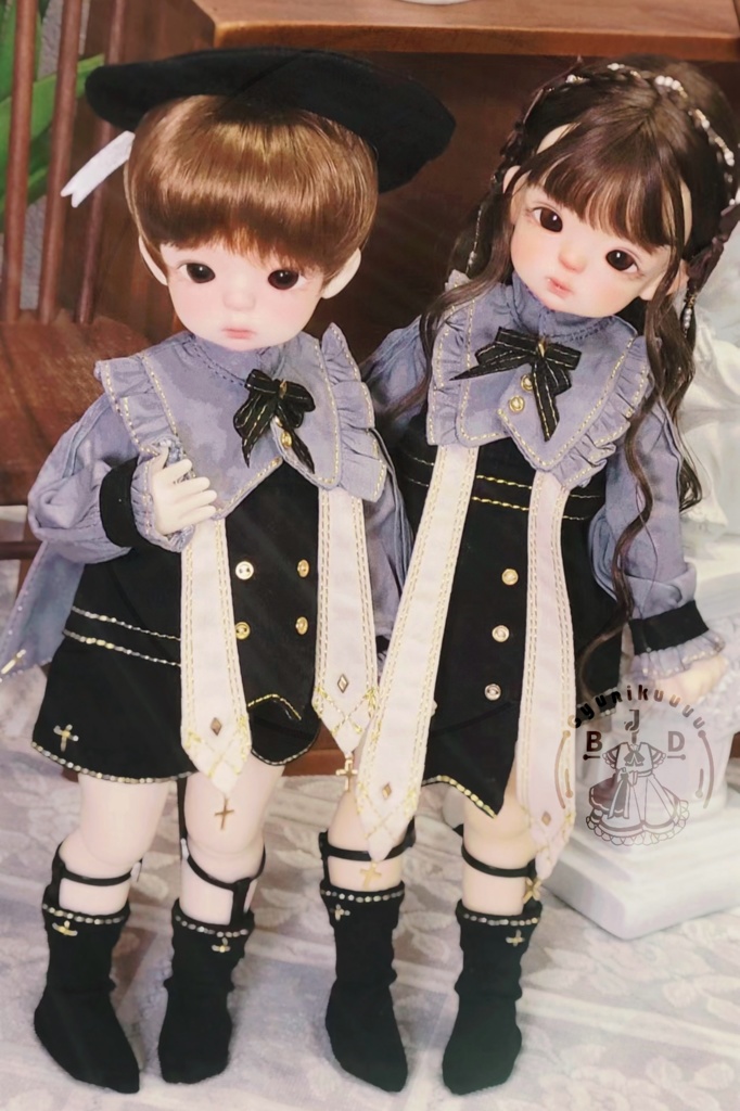 【即納 期間限定セール】ノクターン(for MDD・SDM・幼SD・Kumako)ドール服 お洋服