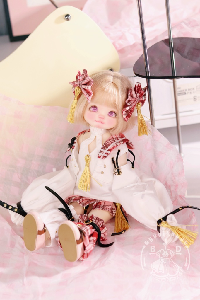好好!パンキッシュ(for MDD・SDM・幼SD・Tinyfox・Kumako)ドール服 お洋服 1/4 1/6 中国風 セット