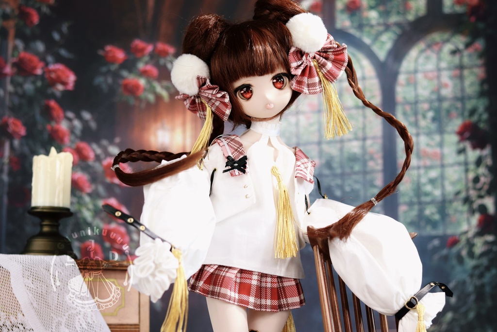 好好!パンキッシュ(for MDD・SDM・幼SD・Tinyfox・Kumako)ドール服 お洋服 1/4 1/6 中国風 セット