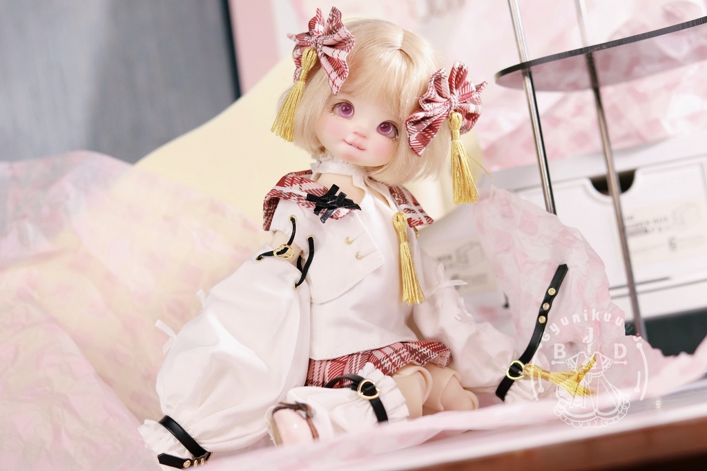好好!パンキッシュ(for MDD・SDM・幼SD・Tinyfox・Kumako)ドール服 お洋服 1/4 1/6 中国風 セット