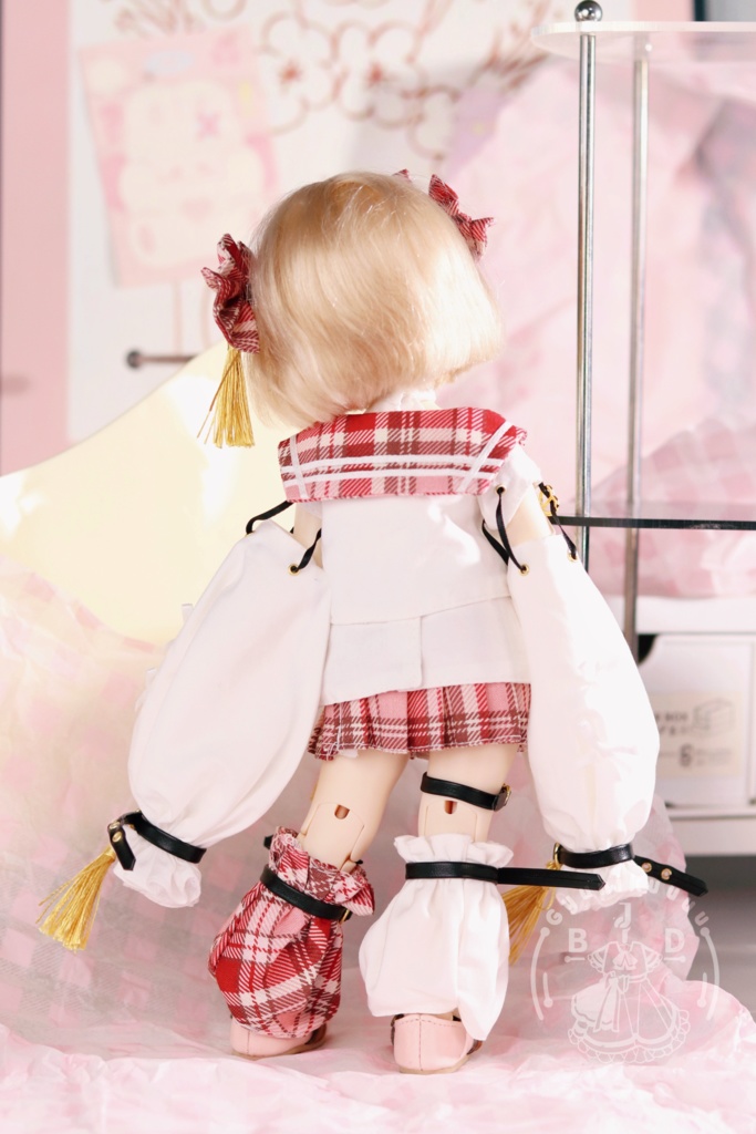 好好!パンキッシュ(for MDD・SDM・幼SD・Tinyfox・Kumako)ドール服 お洋服 1/4 1/6 中国風 セット