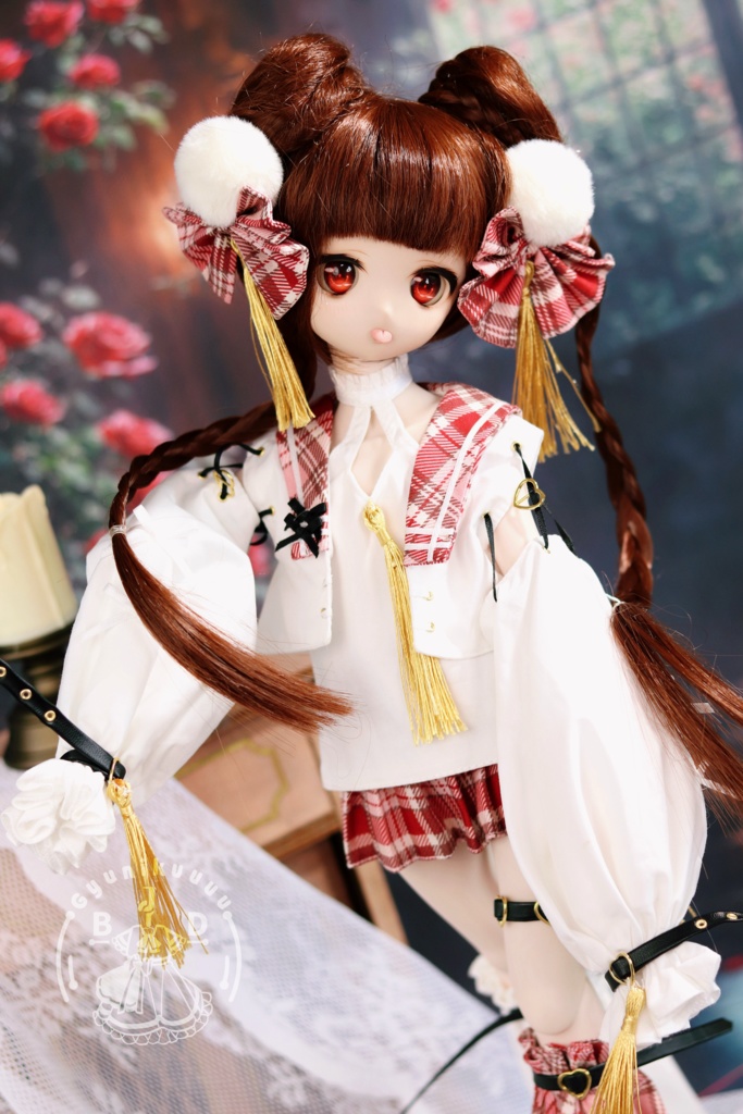好好!パンキッシュ(for MDD・SDM・幼SD・Tinyfox・Kumako)ドール服 お洋服 1/4 1/6 中国風 セット