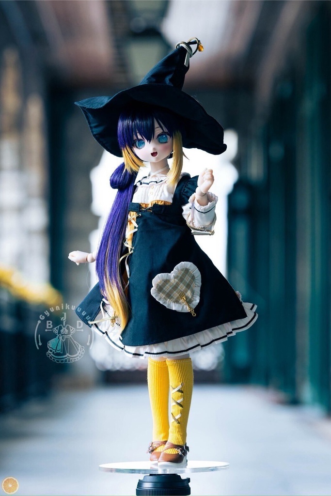 【一部即納】魔女のかぼちゃパイ|着回せるハロウィンドレス5点セット(MDD・SDM・幼SD・Kumako対応ドール服)