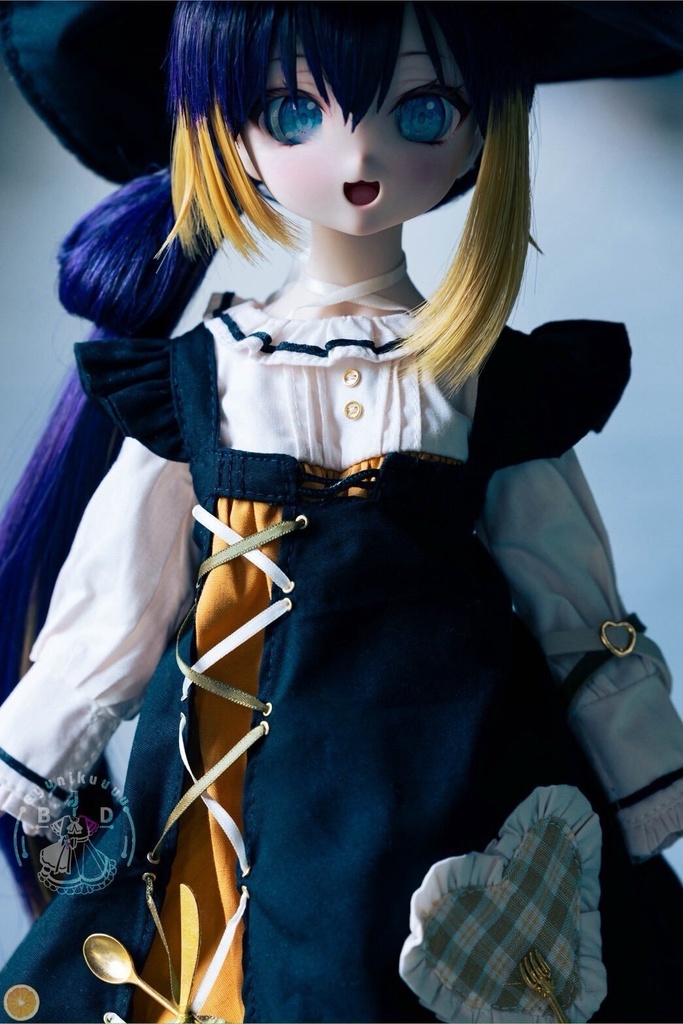 【一部即納】魔女のかぼちゃパイ|着回せるハロウィンドレス5点セット(MDD・SDM・幼SD・Kumako対応ドール服)