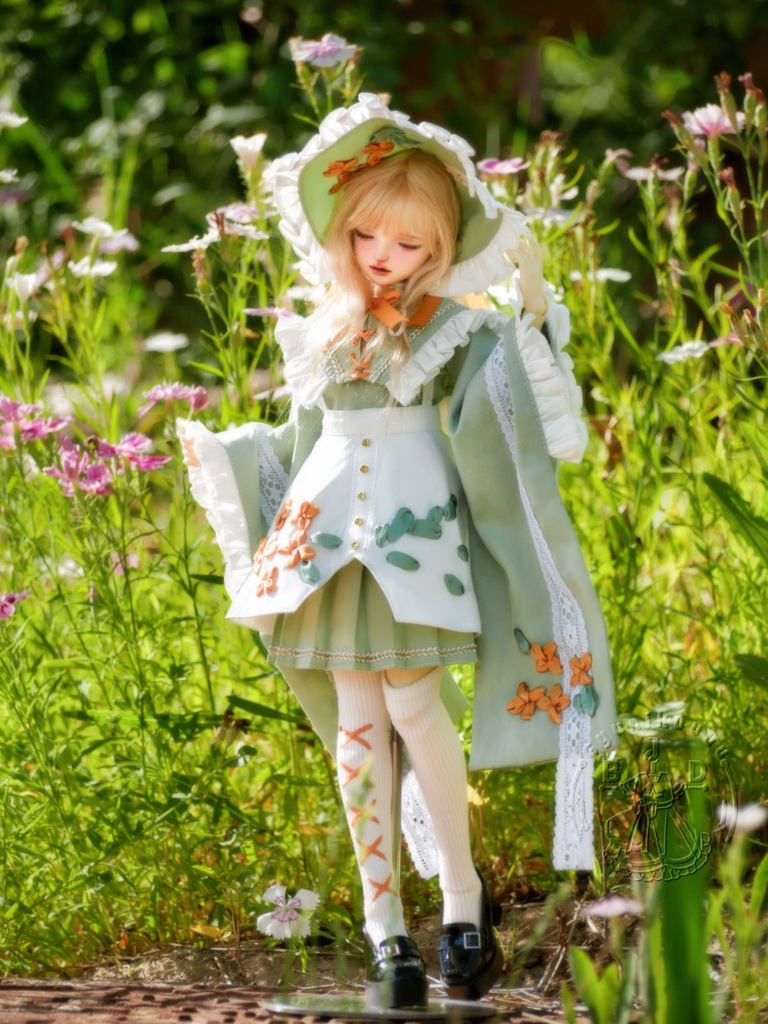 【先行予約準備中】秋の便り|MDD・SDM・Kumako・幼SD・Tinyfox対応 1/4・1/6ドール服6点セット