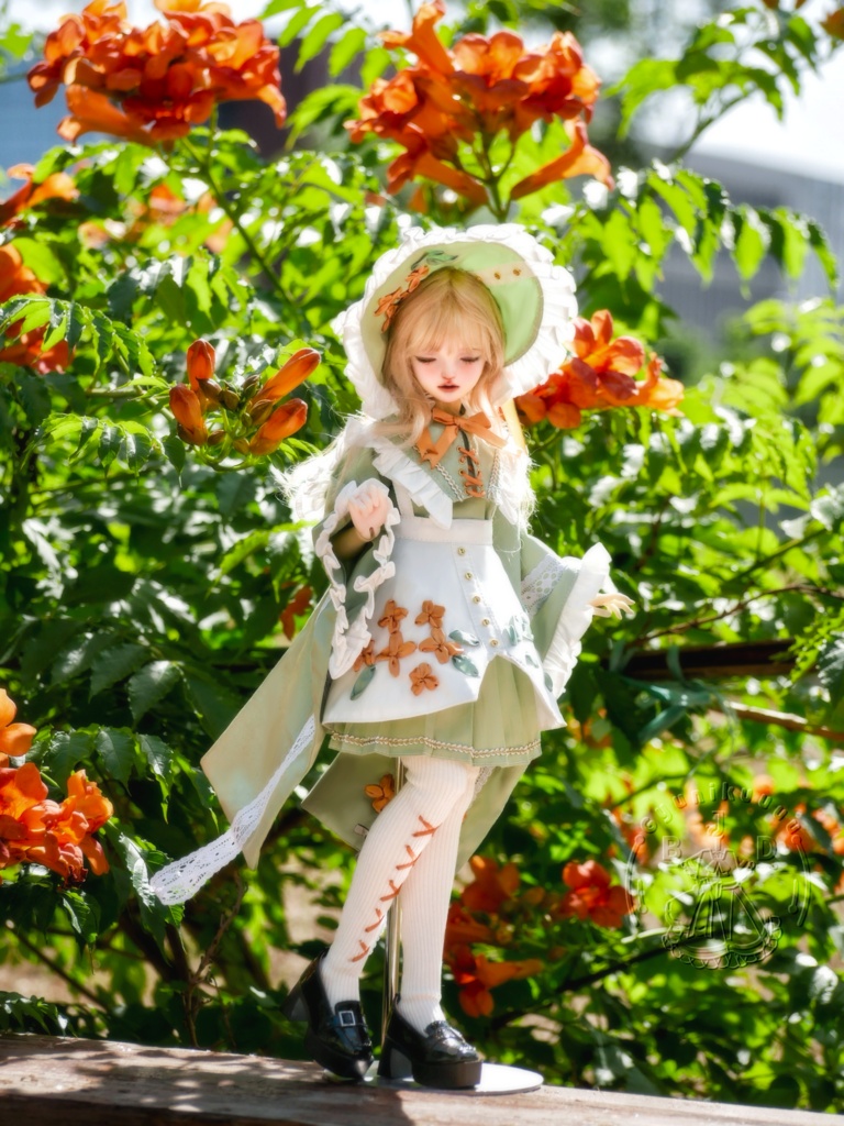 【先行予約準備中】秋の便り|MDD・SDM・Kumako・幼SD・Tinyfox対応 1/4・1/6ドール服6点セット