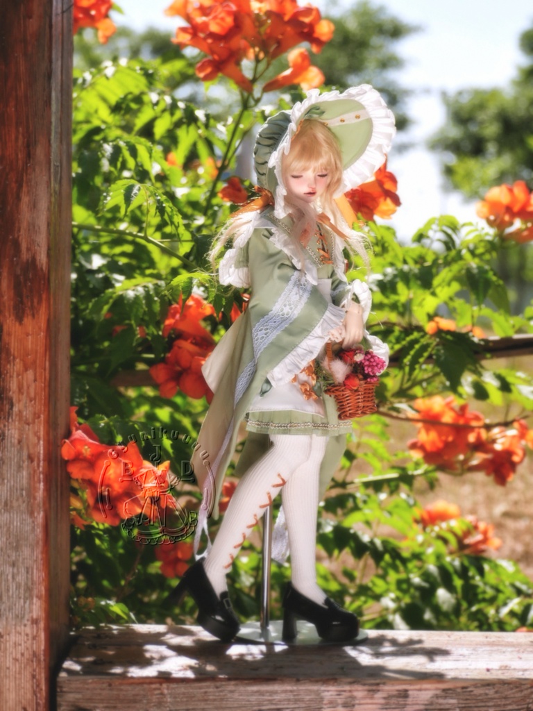 【先行予約準備中】秋の便り|MDD・SDM・Kumako・幼SD・Tinyfox対応 1/4・1/6ドール服6点セット