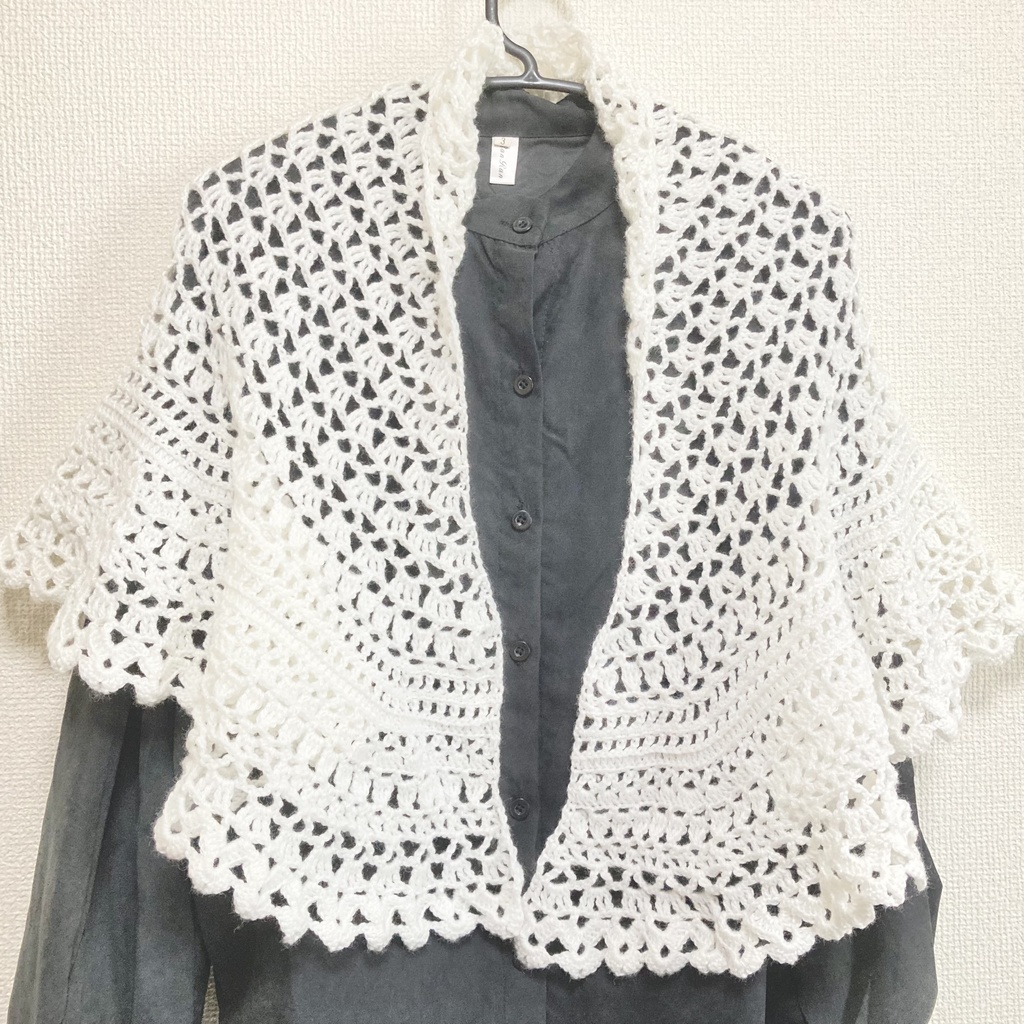 ドイリーのショール