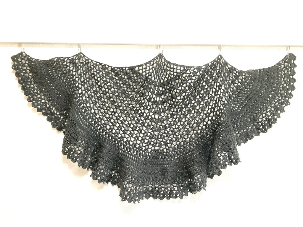 ドイリーのショール