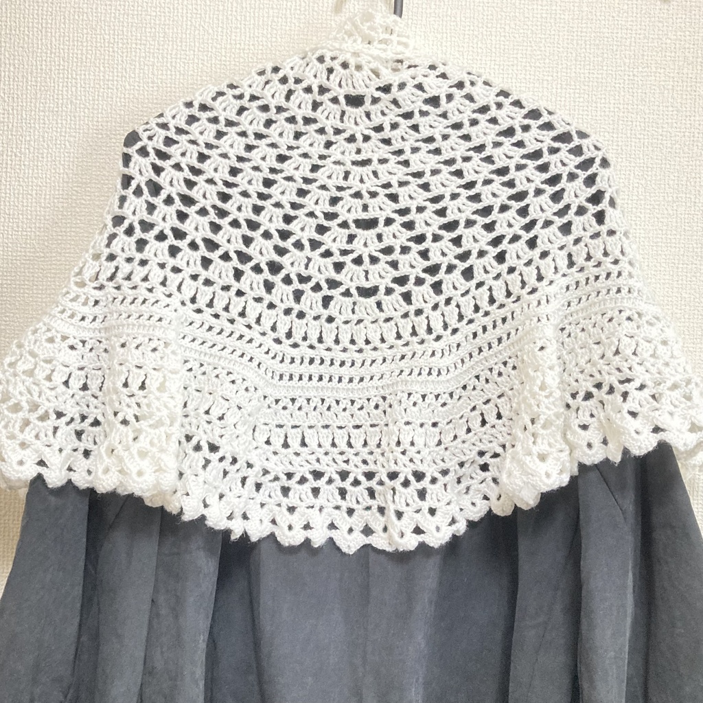 ドイリーのショール