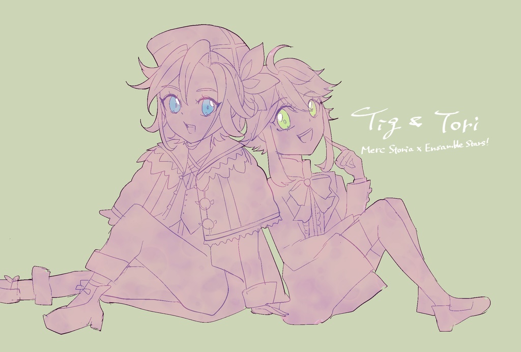 ティグ桃李ポストカード