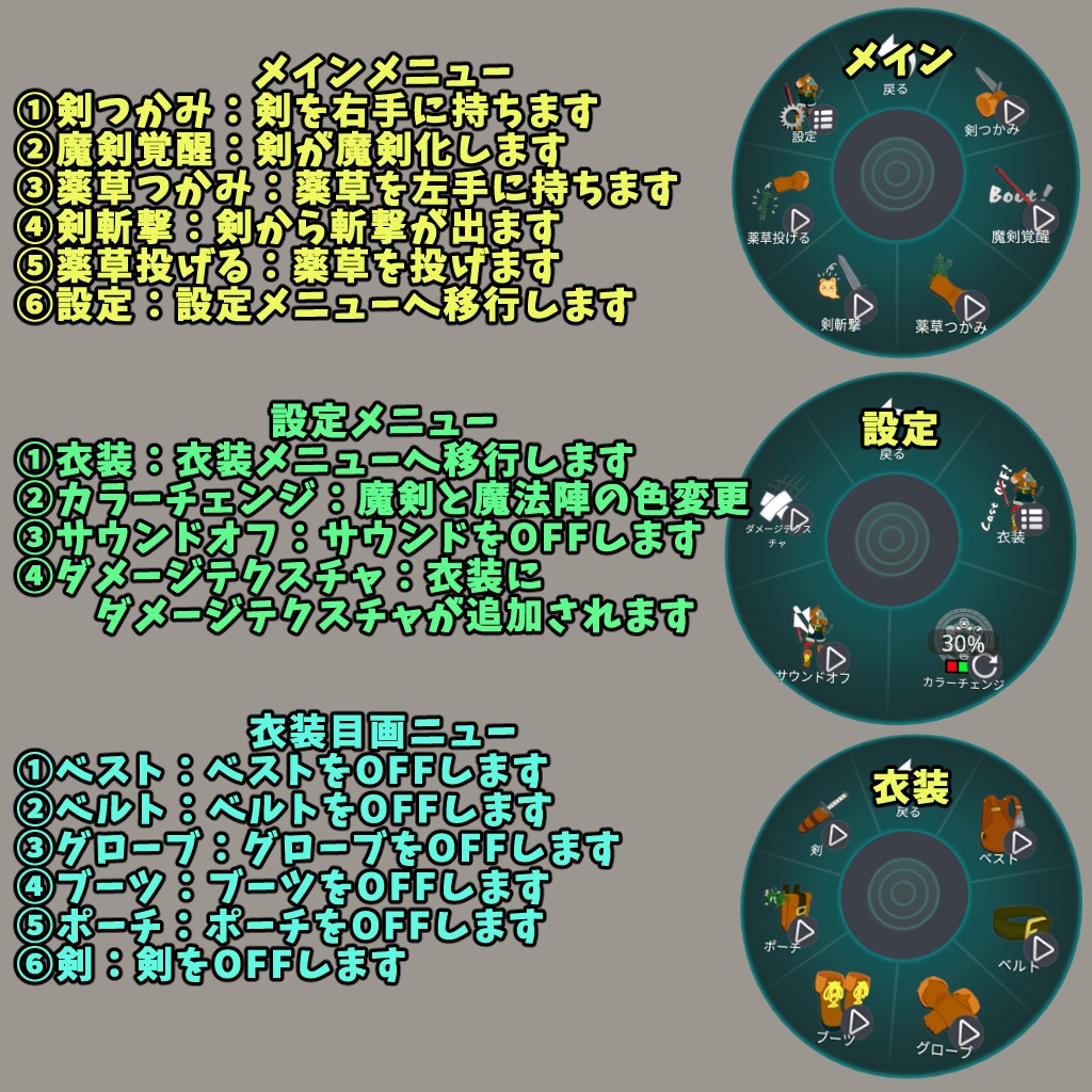 そんな装備で大丈夫か?【まめふれんず対応衣装】【MA対応】
