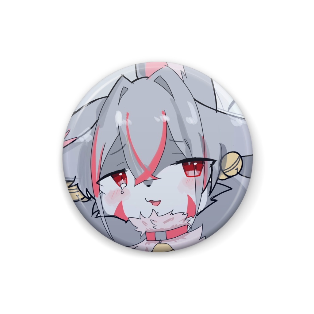 うちのこ　べるくちゃん缶バッジ