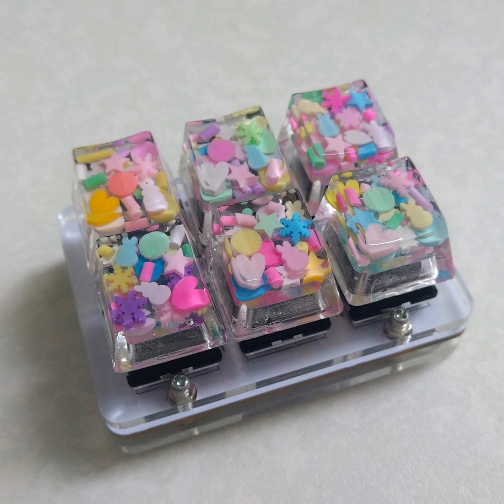 キーキャップ お菓子 シュガー