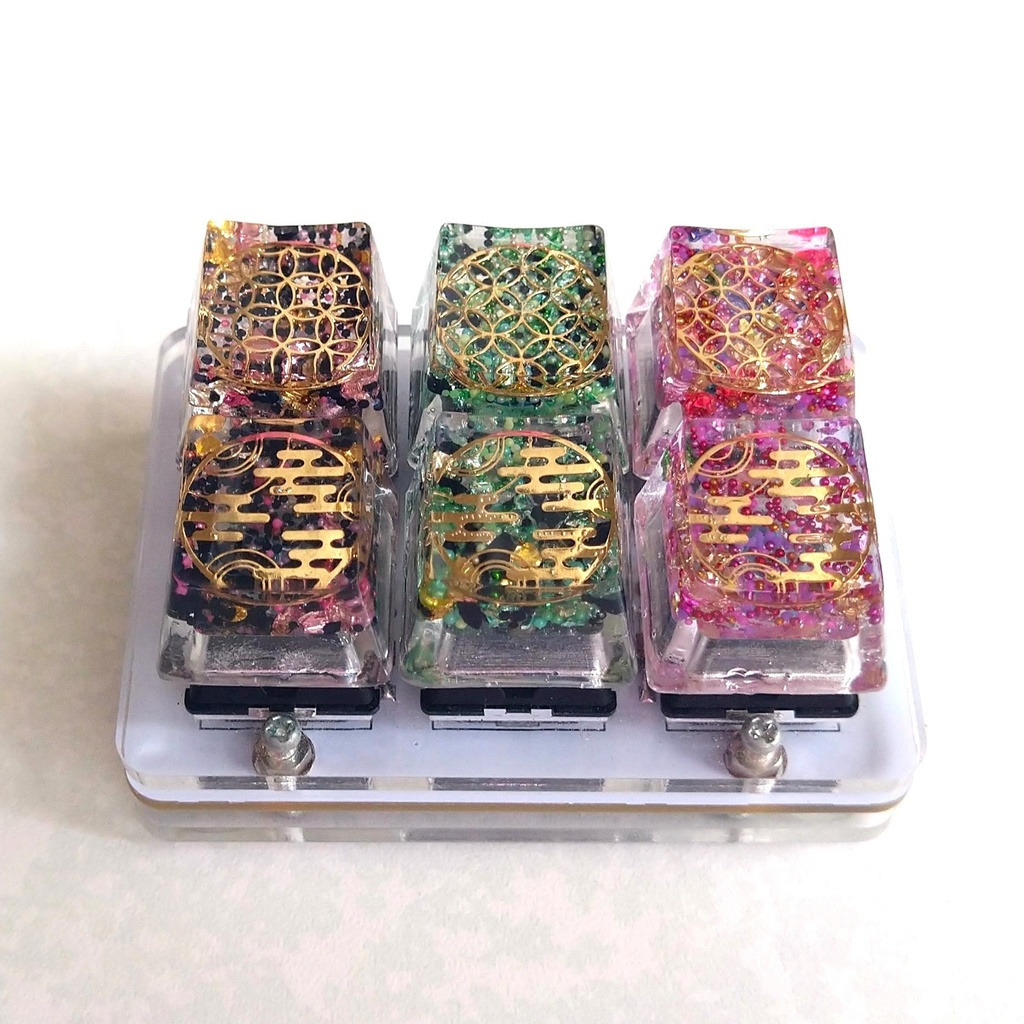 キーキャップ 七宝 霞