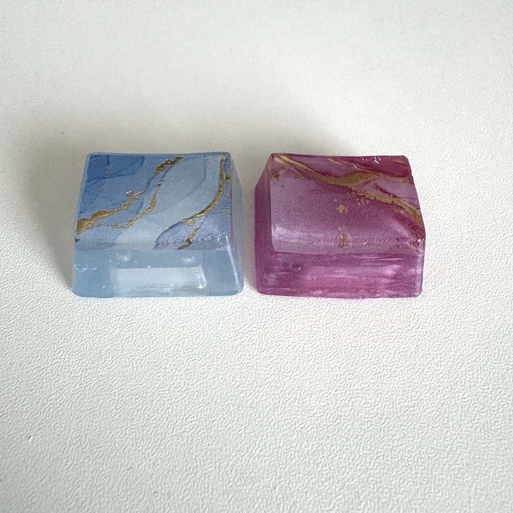 大理石風 キーキャップ Ctrl,Altキー用