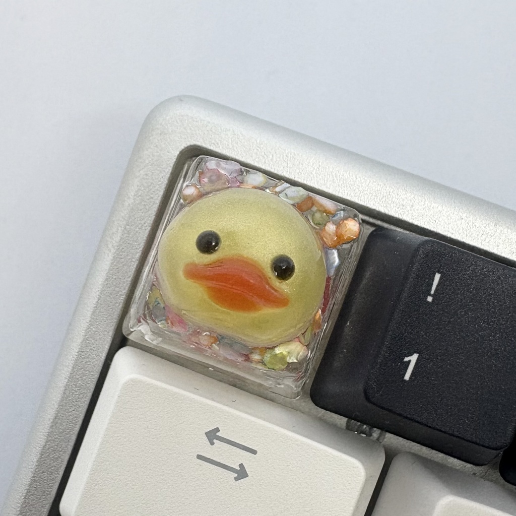 キーキャップ アヒル 立体