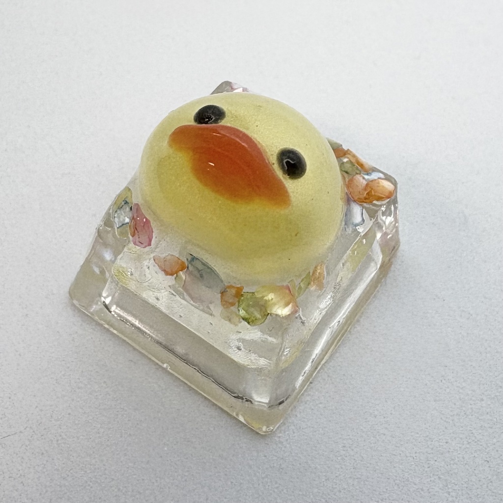 キーキャップ アヒル 立体