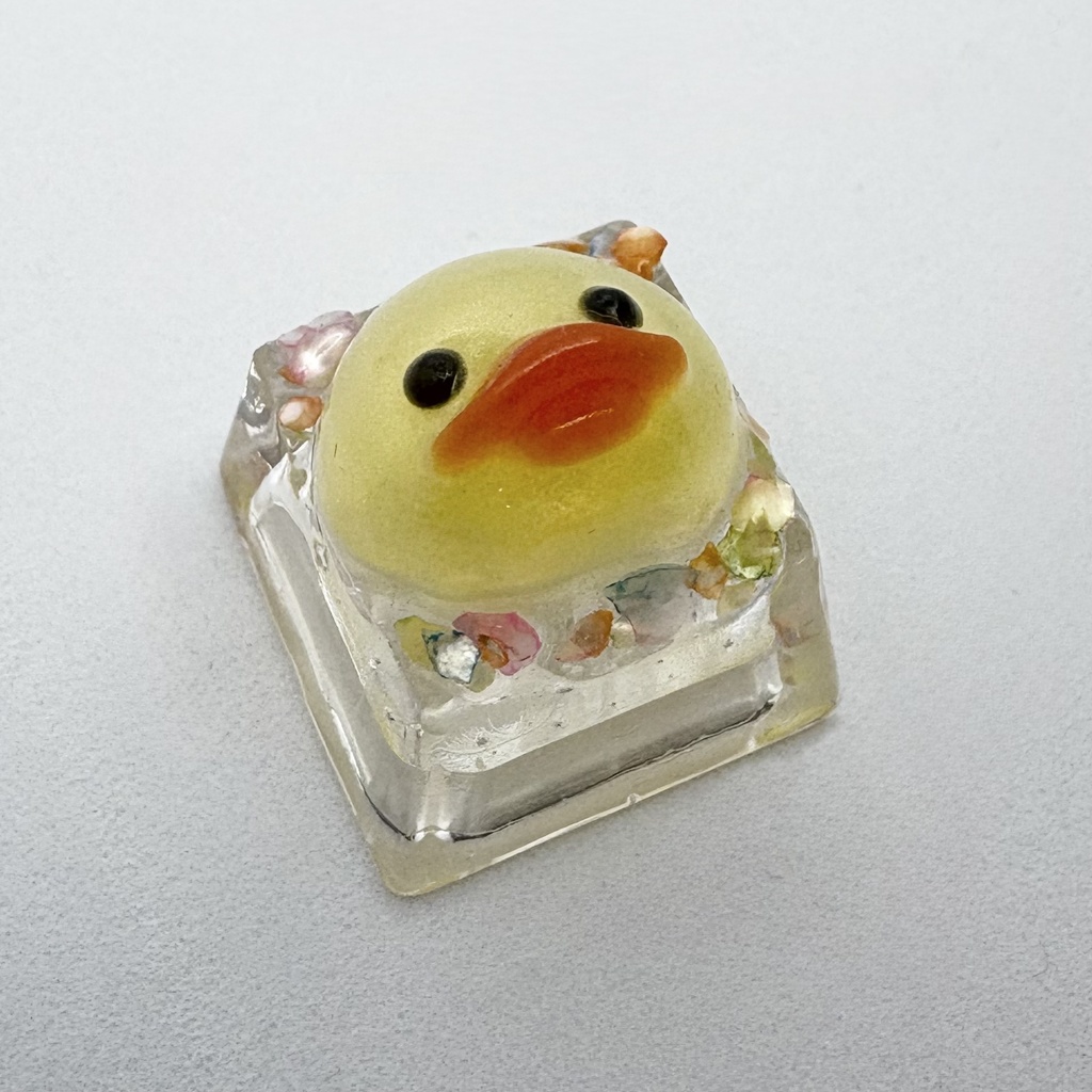 キーキャップ アヒル 立体