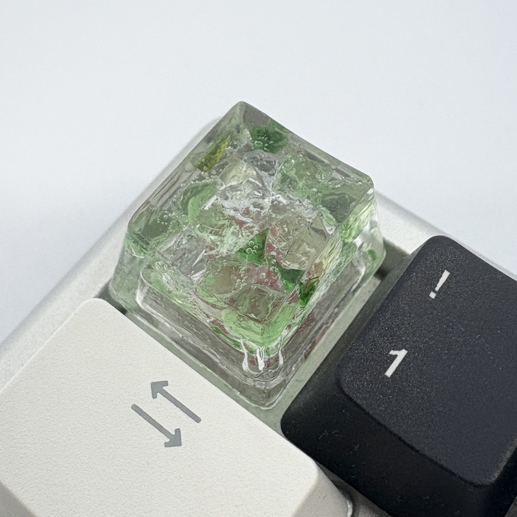 キーキャップ ガラス