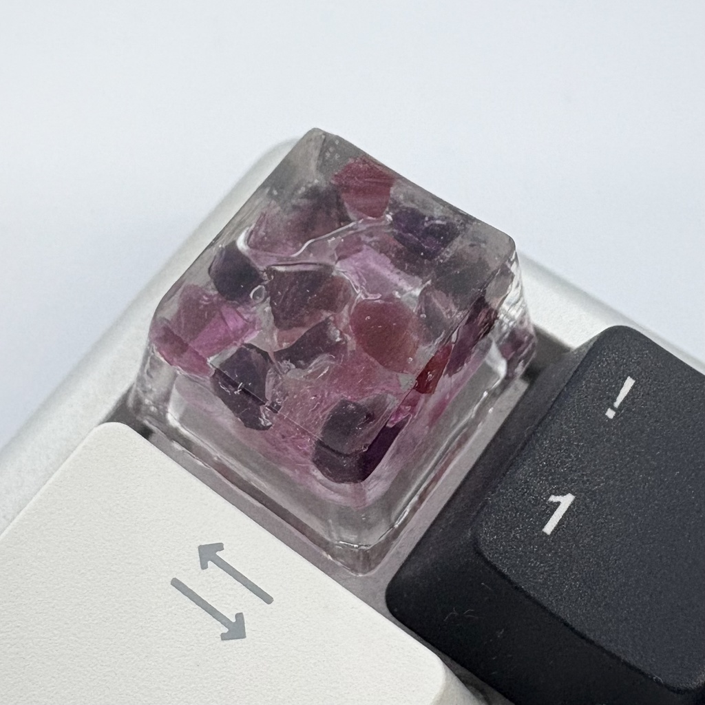 キーキャップ ガラス