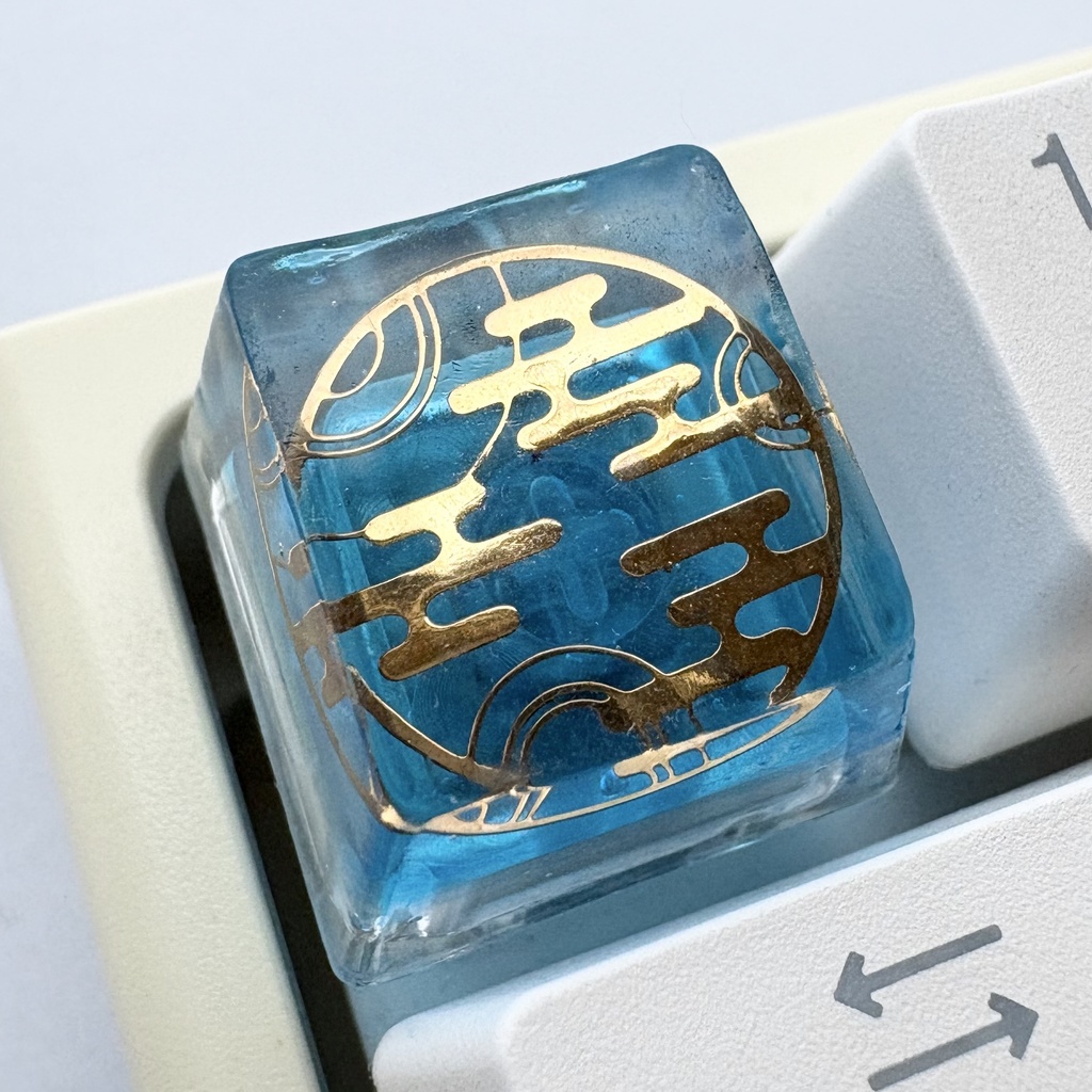 【キーキャップ】和柄【霞】